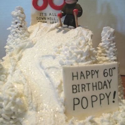 60Th Skier Birthday