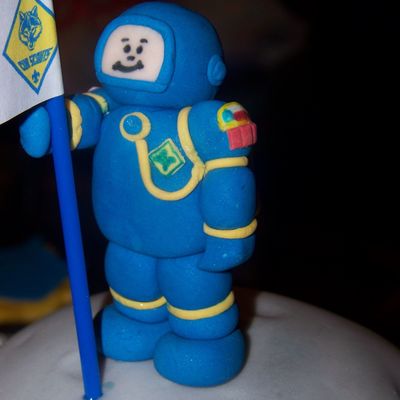 Cubscout Astronaut And Space Alien