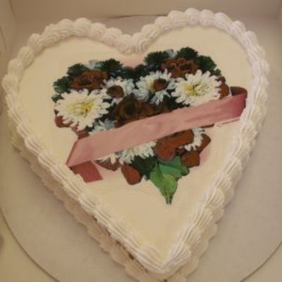Ice Cream Cake With Edible Image