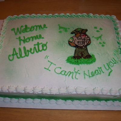 Welcome Home Cake