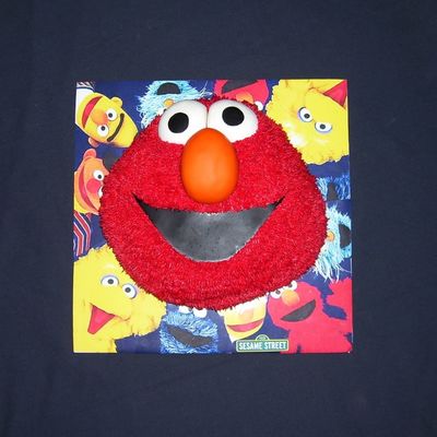 Elmo Smash Cake