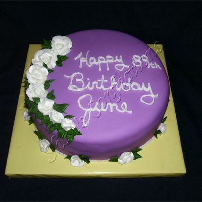 June's 89Th Birthday Cake