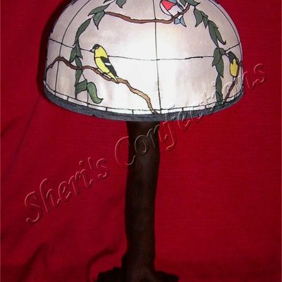 Kathie's Tiffany Lamp Cake