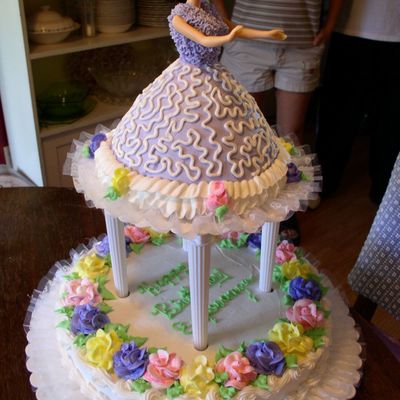 Doll Cake With A Little Extra