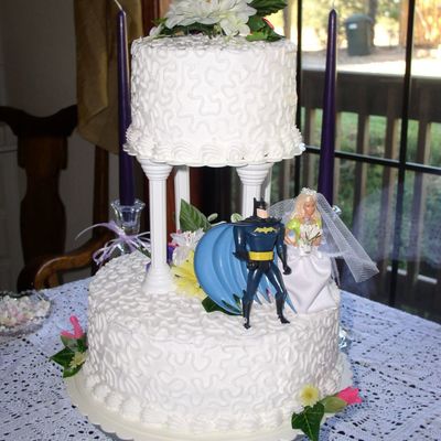 Superhero Wedding Cake