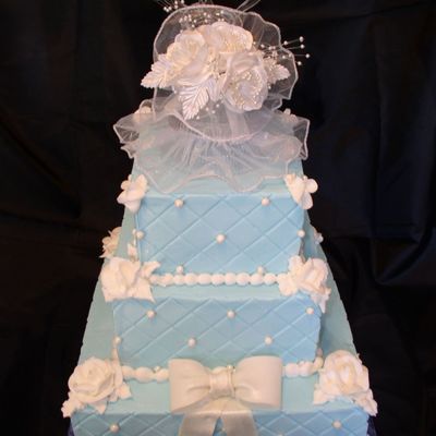 Blue And White