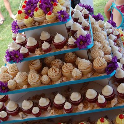 Red Velvet, Chai And Pineapple Right Site Up