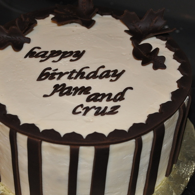 Tiramisu Bday Cake