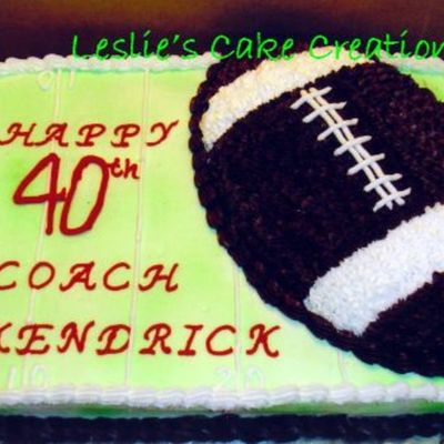 Football Cake