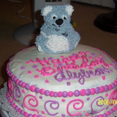 Koala Birthday Cake