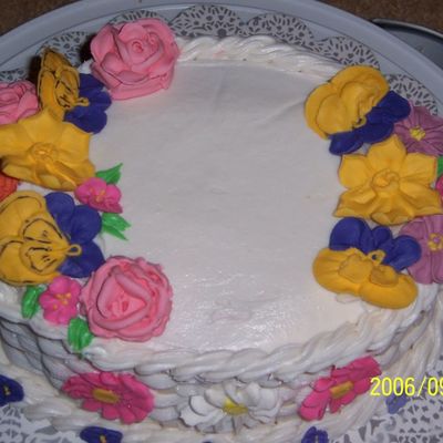 Top View Of Course Ii Finale Cake