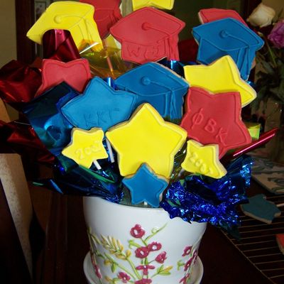 College Graduation Cookie Bouquet