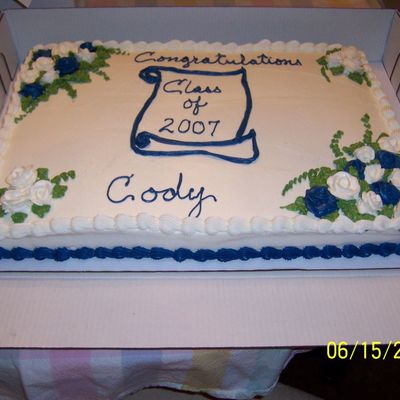 High School Graduation Cake