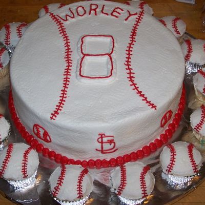 St. Louis Cardinals/ Birthday Cake
