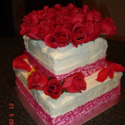 A Practise Cake For A Friends Wedding Later This Year