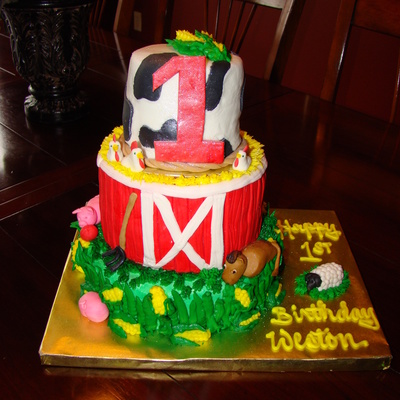 Barn Themed First Bday