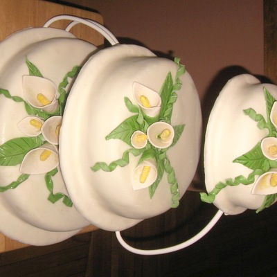 Calla Lily Wedding Cake