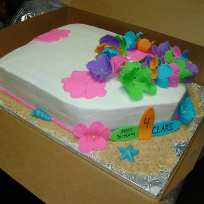 Luau Cake