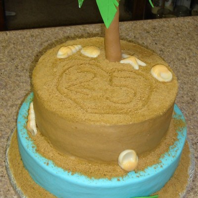 Beach Themed 25Th Anniversary