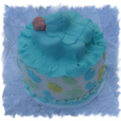 Gumpaste Baby Cake
