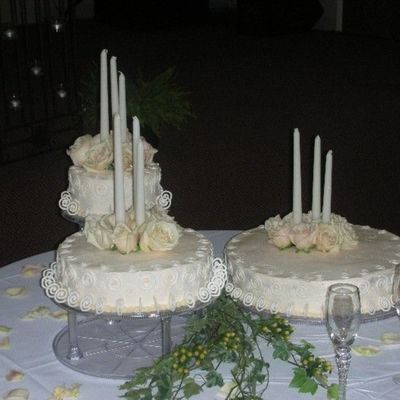 Ivory Wedding Cake