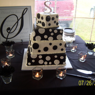 Black And White Wedding