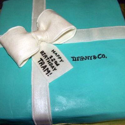 Tiffany Inspired Birthday Cake
