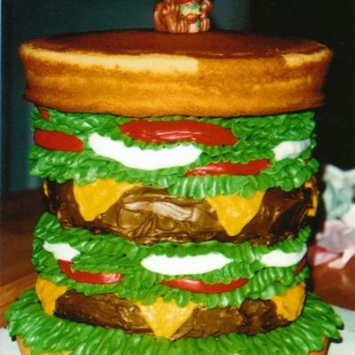 Hamburger Cake