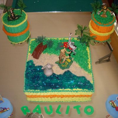 Jungle Themed Cake