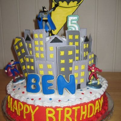 Superhero Cake