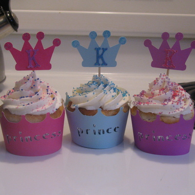 Princess And Prince Cupcakes