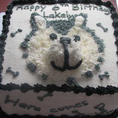 Husky Cake