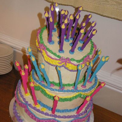 Another View Of The Whimsical Cake