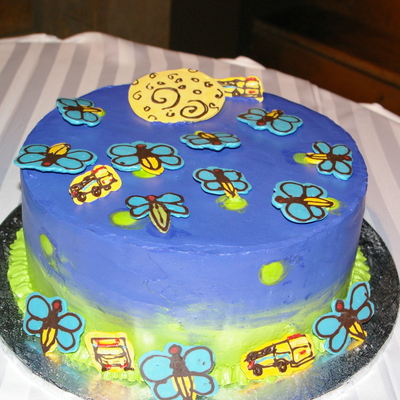 Firefly Groom's Cake