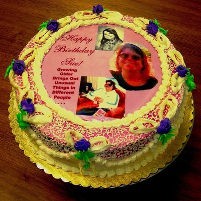 Cake With Edible Transfer