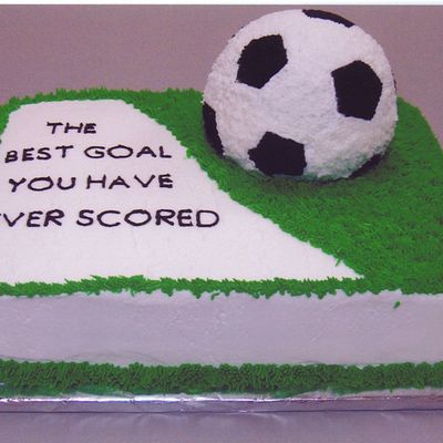 Soccer Grooms Cake