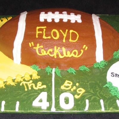 Pittsburgh Steeler Cake