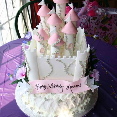 Princess Castle Cake
