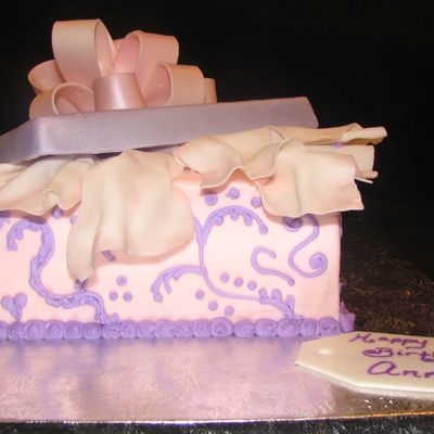 Anna's Gift Box Cake