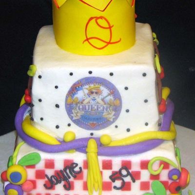 Mary Engelbreit Inspired Cake