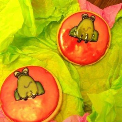 Froggie Sugar Cookies