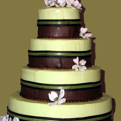 Citrus Brown Dogwood Cake