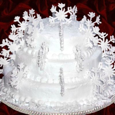Snowflake Cake