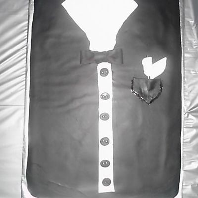 Groom's Tuxedo Cake