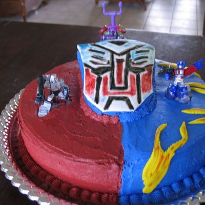 Transformer Cake