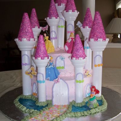 Princess Castle Cake