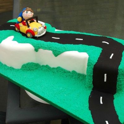 Noddy 21St Birthday Cake In The Shape Of A Key