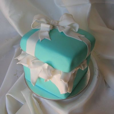 Mini Tiffany Box Cake