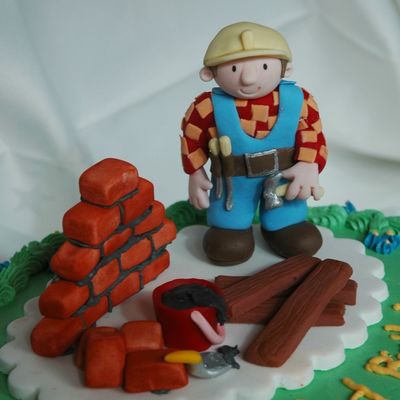 Bob The Builder Cake Topper