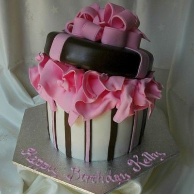 Round Box Cake